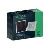 Naświetlacz LED solarny V-TAC 40W biały IP65 pilot timer VT-200W 4000K 3100lm